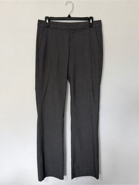Dark gray slacks